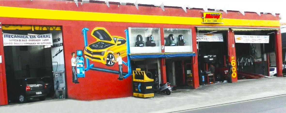 Fachada da Matrix Auto Center na Av. Inajar de Souza, 600 — Freguesia do Ó