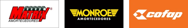 Marcas de amortecedores: Matrix, Monroe e Cofap